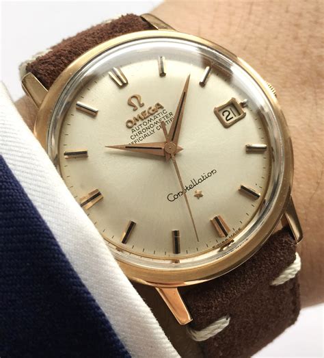 vintage omega constellation watch price|omega constellation 39mm for sale.